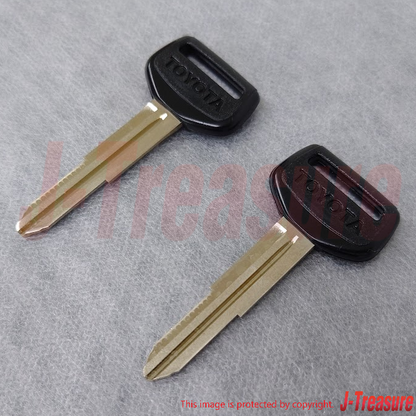 TOYOTA SUPRA MA70 1989-1992 Genuine Master Blank Key 90999-00174 x2 Set OEM