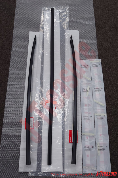 HONDA INTEGRA ACURA RSX DC5 Genuine Front Windshield Molding & 8 Clip Set OEM