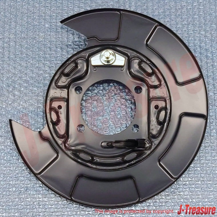 MITSUBISHI LANCER CY4A '09-15 Genuine Rear Brake Backing Plate RH & LH Set OEM
