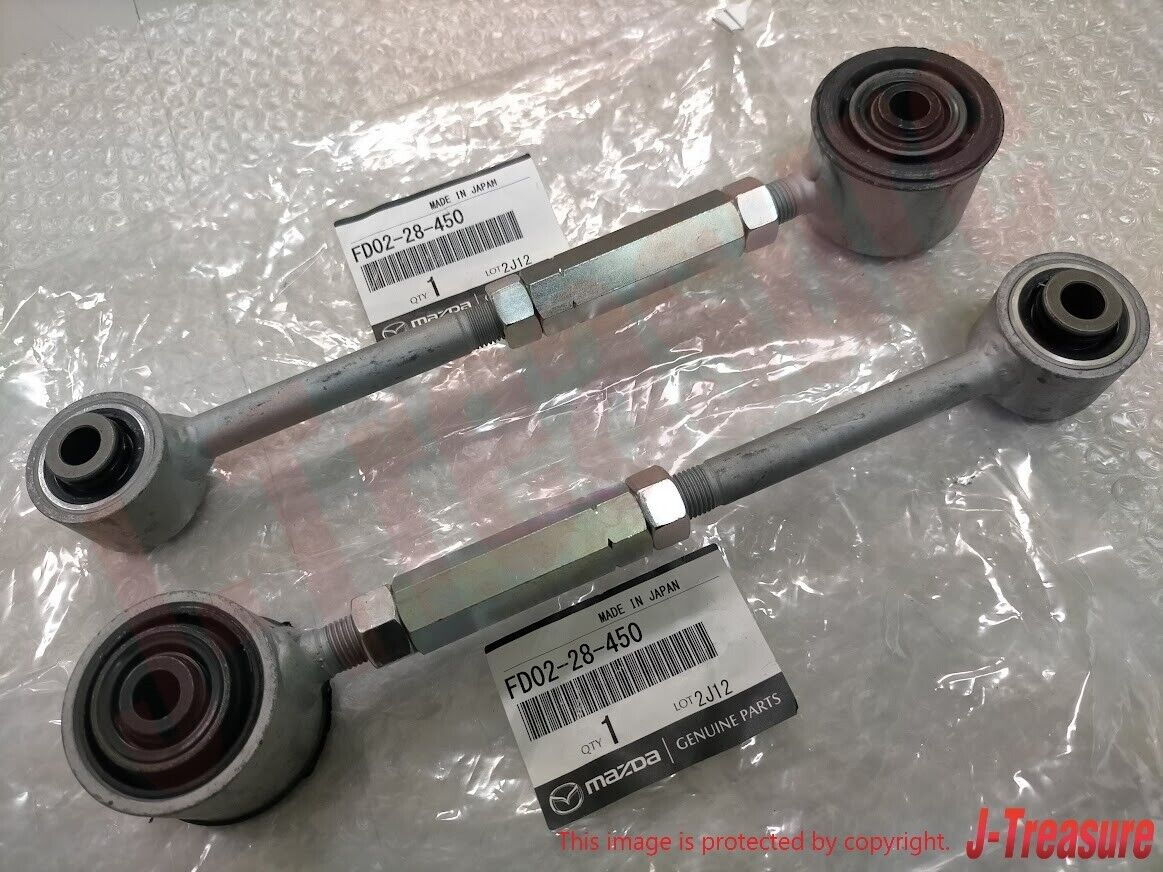 MAZDA RX-7 RX7 FD3S 1993-1995 Genuine Rear Toe Control Link Set FD02-28-450 OEM