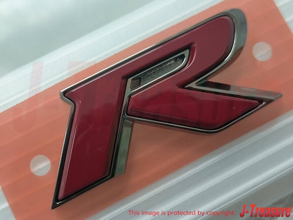 HONDA CIVIC TYPE-R FK8 2017-2021 Genuine Front Grille Plate "TypeR" Emblem OEM