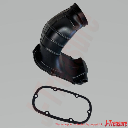 HONDA XR650L '93-09 '12-25 Genuine Air Cleaner Tube & Holder Plate Set OEM