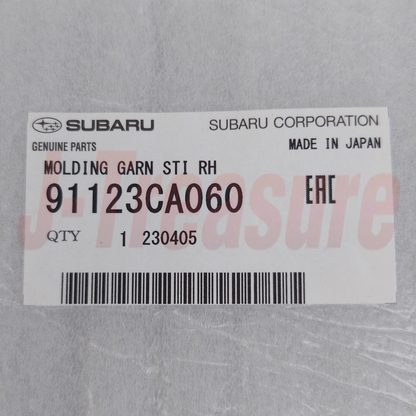 SUBARU BRZ STI SPORTS ZC6 Genuine Fender Silver Garnish Emblem RH & LH Set OEM