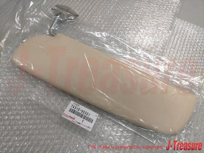 TOYOTA LAND CRUISER BJ40 FJ40 FJ45 FJ55 69-78 Genuine Sun Visor RH & LH Set OEM