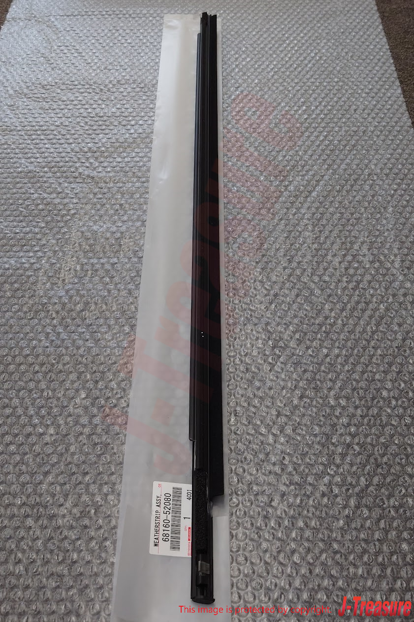 TOYOTA SCION xA NCP61 04-06 Genuine Fr/R Door Glass Outer Weatherstrip RH LH Set