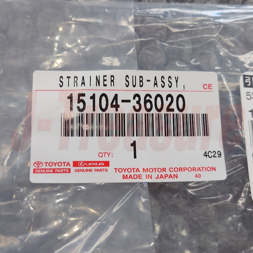 TOYOTA CAMRY ASV50 2009-2017 Genuine Oil Strainer Sub-Assy 15104-36020 OEM