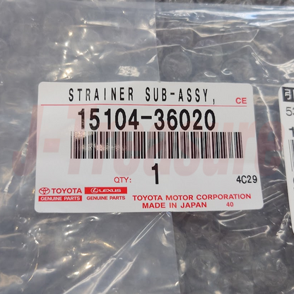 TOYOTA CAMRY ASV50 2009-2017 Genuine Oil Strainer Sub-Assy 15104-36020 OEM