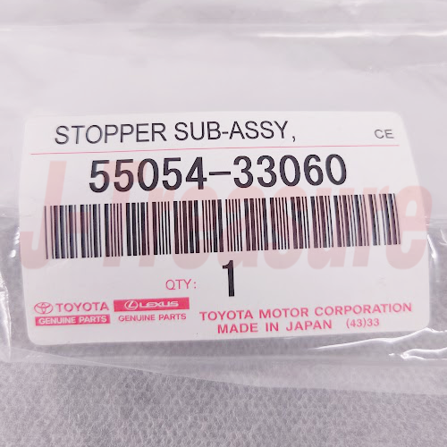 TOYOTA CAMRY ACV30 02-06 Genuine Glove Compartment Door Stopper 55054-33060 OEM