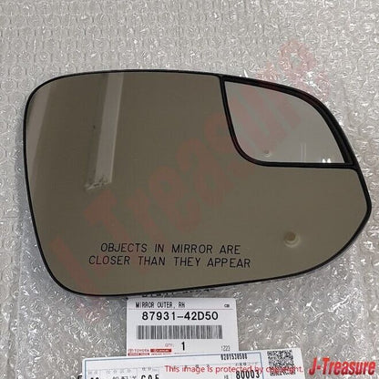 TOYOTA RAV4 2016-2018 Genuine Heated Side View Mirror Glass Righ & Left Set OEM