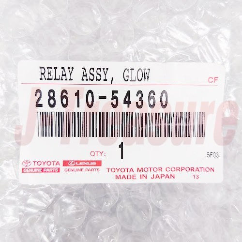 TOYOTA HILUX KDN150 KDN170 KZN190 Genuine Glow Plug Relay Assy 28610-54360 OEM