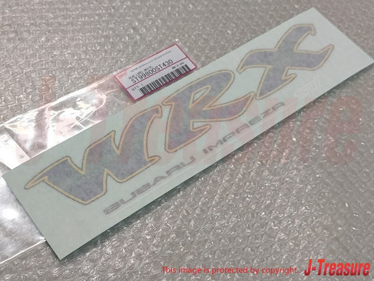 SUBARU IMPREZA WRX STi GC8 GF8 Genuine Rear Trunk Decal Sticker ST99800ST430 OEM