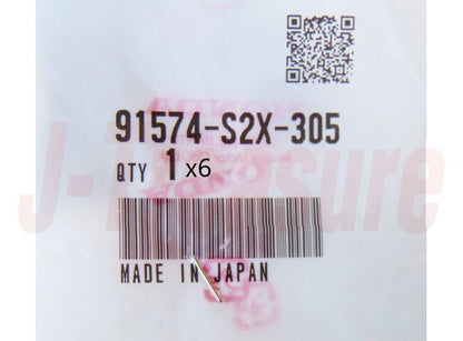 HONDA CR-V RD 02-06 Genuine Fr/Windshield Pillar Side Garnish & Clip RH & LH Set