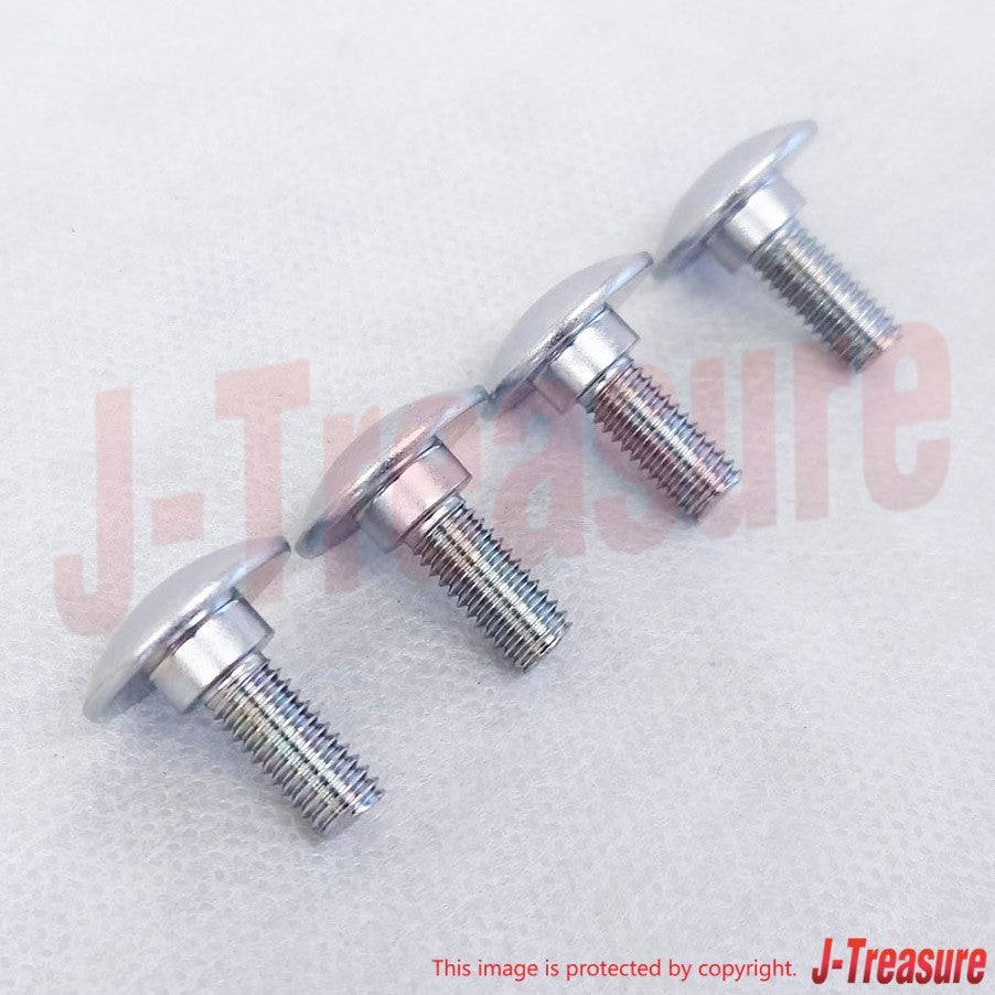SUZUKI HAYABUSA GSX1300R 08-12 Genuine Front Fender Screw(6X16) x4 Set OEM
