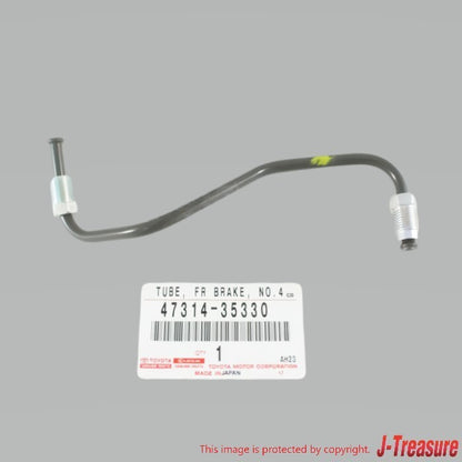 TOYOTA 4RUNNER KZN185 96-02 Genuine Front Brake Tube No.4 47314-35330 OEM