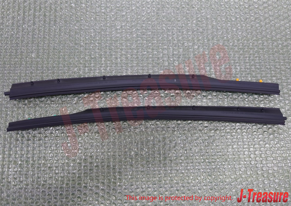 TOYOTA MR2 SPYDER ZZW30 00-05 Genuine Tarpaulin Rear Rail W/strip RH & LH Set