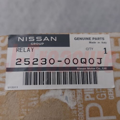 NISSAN SENTRA 20-24 Genuine Engine Cooling Fan Motor Relay 25230-00Q0J OEM