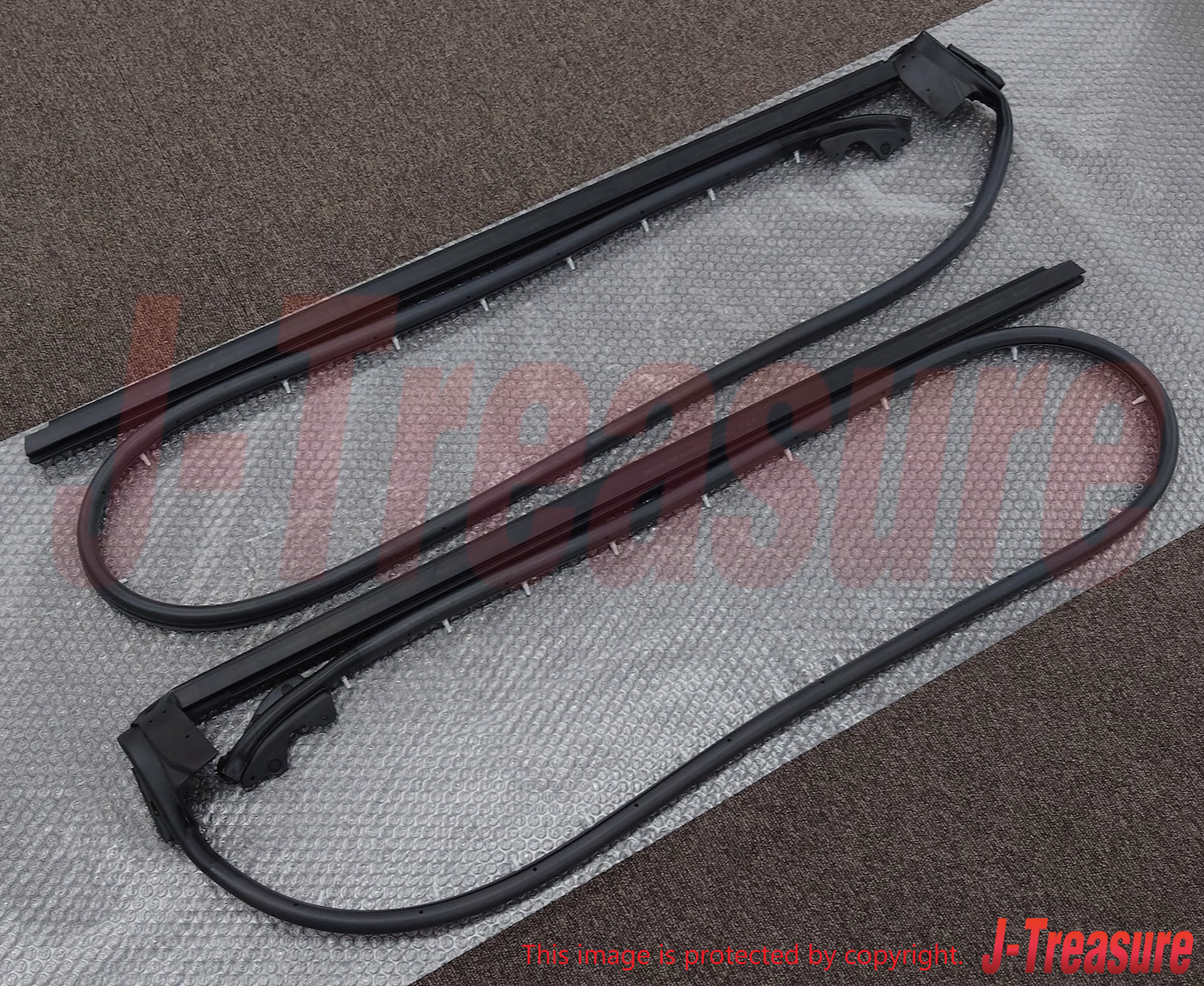 NISSAN GT-R R35 2009-2021 Genuine Front Door Weatherstrip RH & LH Set OEM