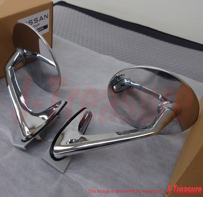Nissan SUNY B110 Datsun 510 1000 1200 Outside Mirror Assy RH & LH Set OEM