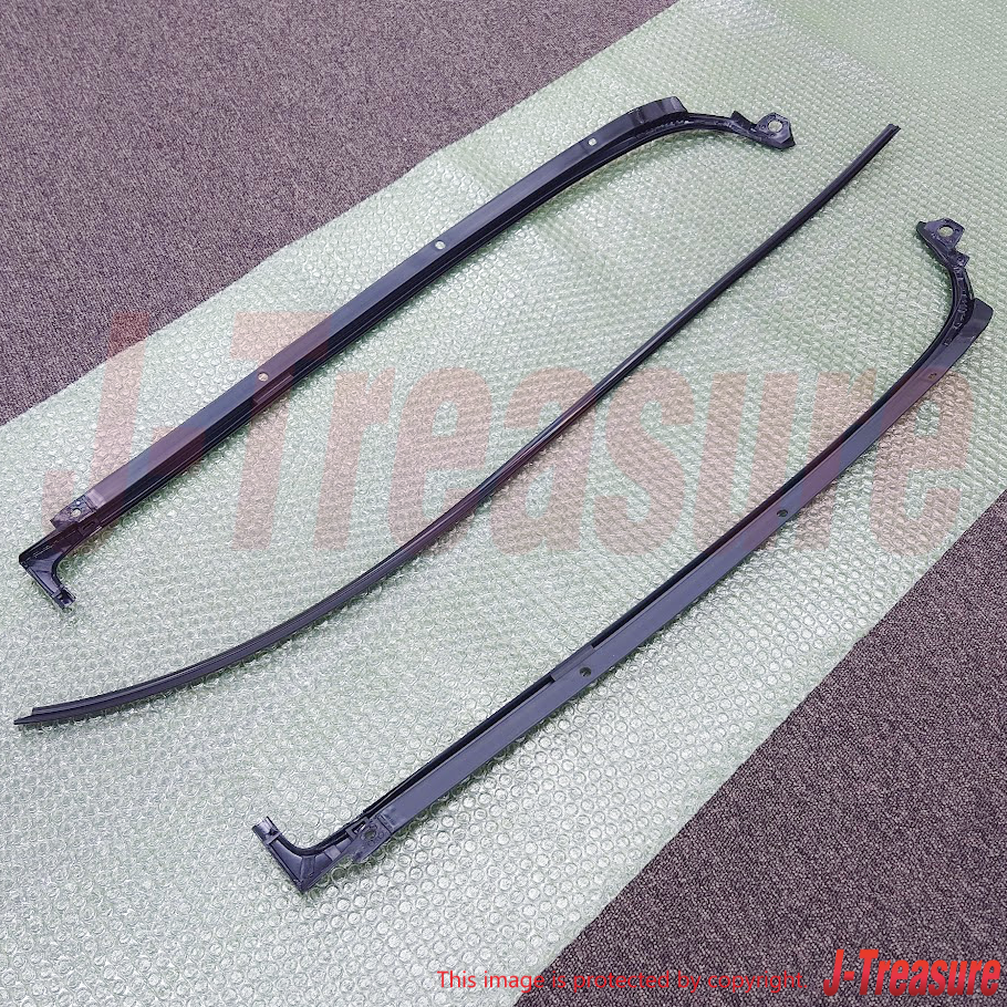MAZDA RX-7 FC3S 86-92 Genuine Front Windshield Moulding Upper & RH & LH Set OEM
