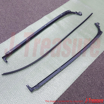 MAZDA RX-7 FC3S 86-92 Genuine Front Windshield Moulding Upper & RH & LH Set OEM