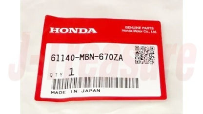 HONDA XR650R 00-07 Genuine Front Visor Set *r134* FIGHTING RED 61140-MBN-670ZA