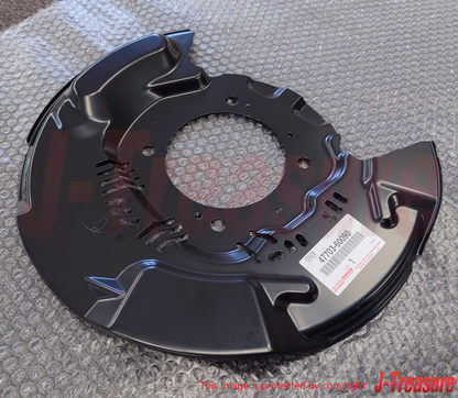 TOYOTA LAND CRUISER 200 LX570 08-15 Genuine Front Disc Brake Dust Cover Set OEM