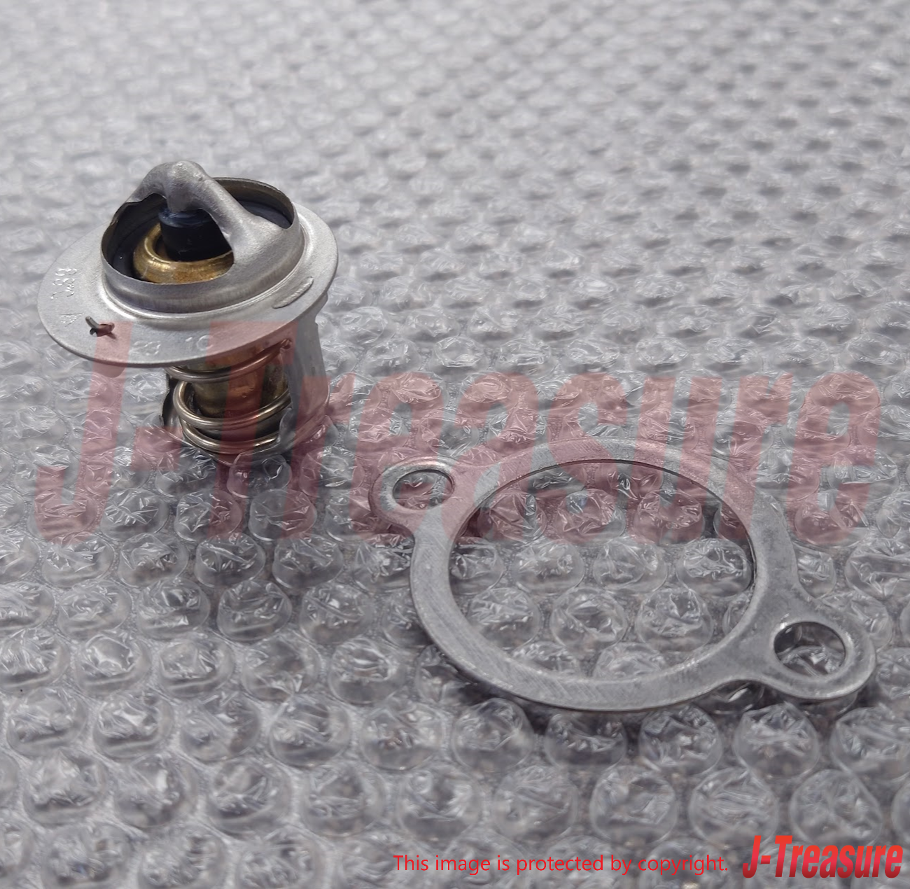 MITSUBISHI MINICAB U14# Genuine 3G81 Engine Coolant Thermostat & Gasket Set OEM