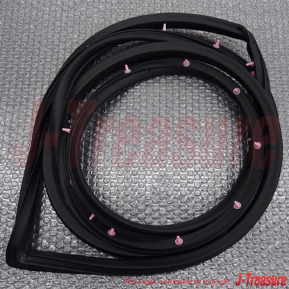 TOYOTA LAND CRUISER KZJ78 Genuine Front Door Weatherstrip Right & Left set OEM