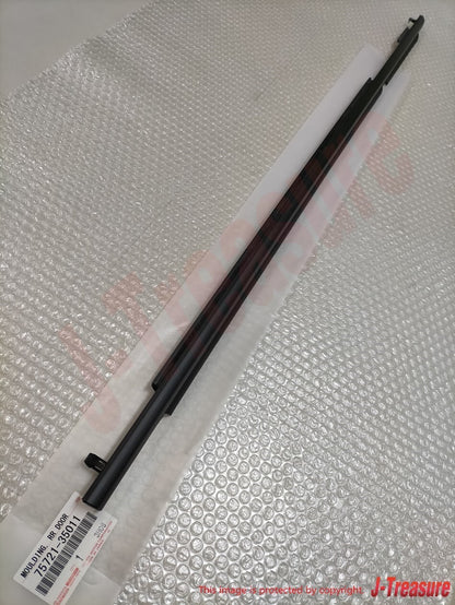 TOYOTA 4RUNNER 10-22 Genuine Door Belt Molding Weatherstrip Front Rear 4pcs OEM