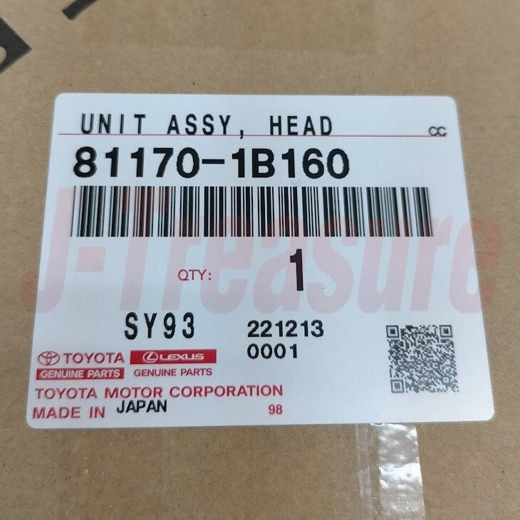TOYOTA SUPRA JZA80 MK4 Genuine Headlamp Unit Assy RH & LH Set For Early Model