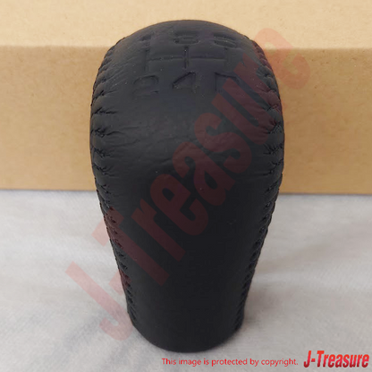 MITSUBISHI LANCER CS#A 00-12 Genuine 5MT Leather Shift Lever Knob MR656746 OEM