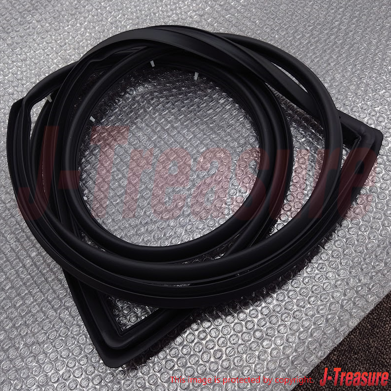 TOYOTA LAND CRUISER KZJ78 Genuine Front & Rear Door Weatherstrip RH LH Set OEM