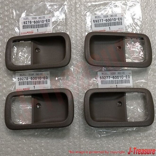 TOYOTA LAND CRUISER LEXUS LX450 Genuine Inner Door Handle Bezel Front Rear 4Set