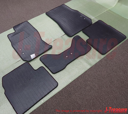 NISSAN SKYLINE GT-R BNR34 Genuine Nismo Floor Mat 5-Piece Set W/NISMO Old Logo