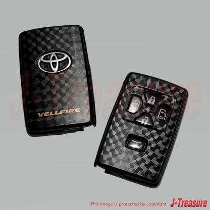 TOYOTA VELLFIRE ANH20 12-13 Genuine Door Control Transmitter Housing Carbon tone