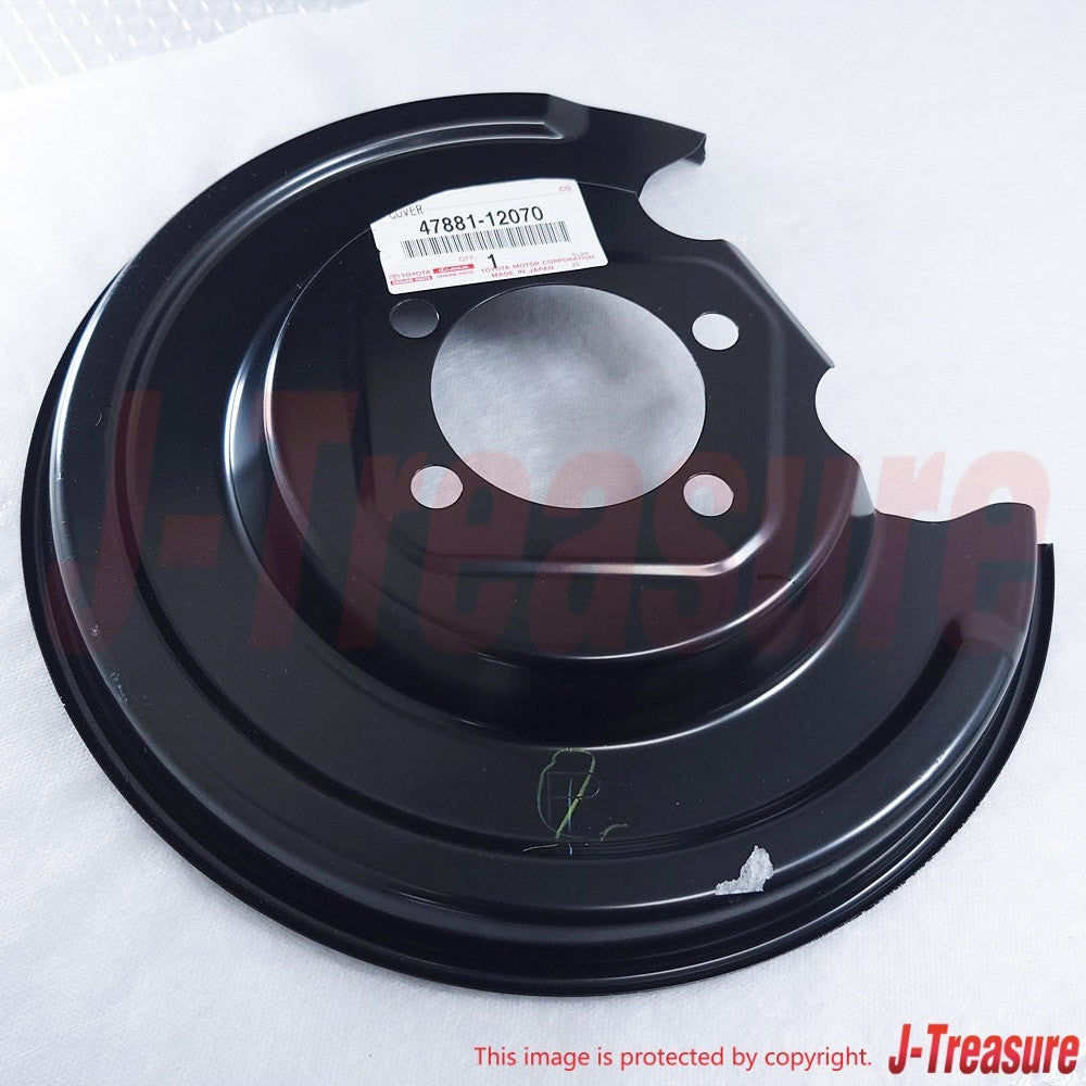 TOYOTA COROLLA ADE150 Genuine Rear Disc Brake Dust Cover RH 47881-12070 OEM