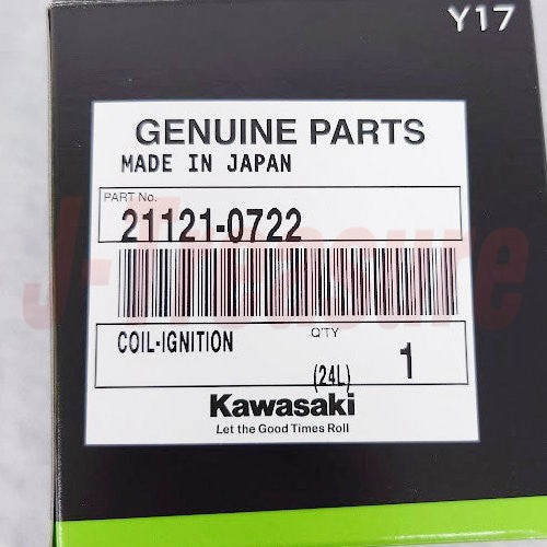 KAWASAKI KX100 2006-2009 2011-2021 Genuine Ignition Coil 21121-0722 OEM