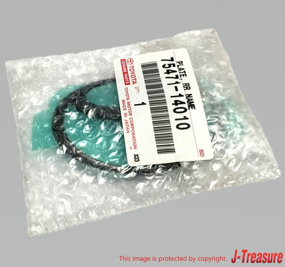 TOYOTA SUPRA JZA80 MK4 93-02 Genuine Emblem Badge Front & Rear Set Gunmetal OEM