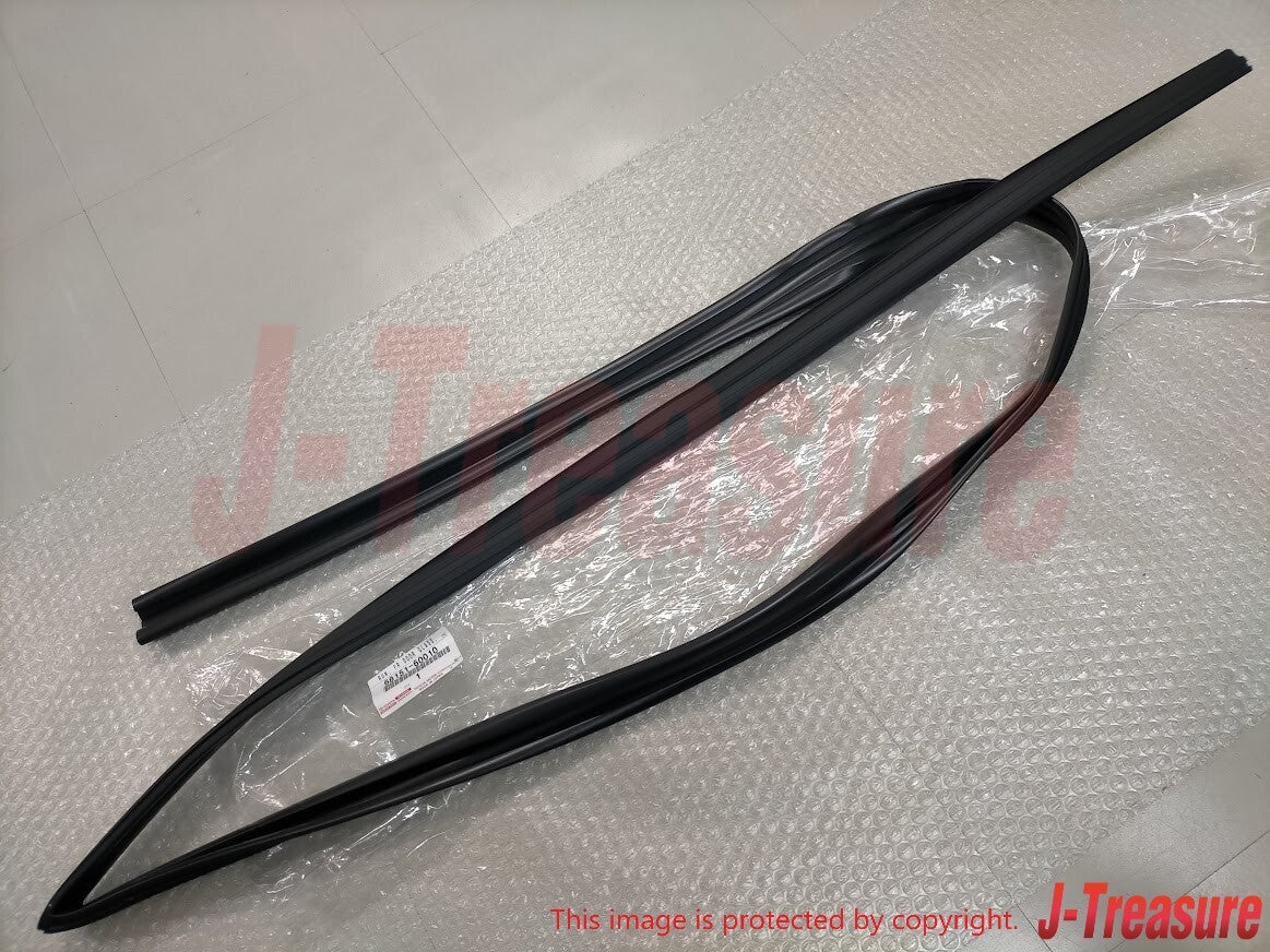 TOYOTA LAND CRUISER LEXUS LX450 91-97 Genuine Door Glass Run FR FL RR RL Set OEM