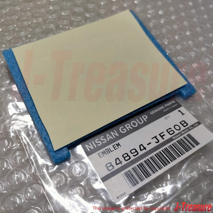 NISSAN GT-R R35 2011-2021 Genuine "NISSAN" & "GTR" Trunk Lid Emblem Set OEM