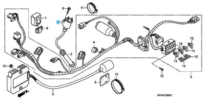 HONDA XR650L 1993-2009 2013-2024 Genuine Ignition Coil 30510-MN1-680 OEM