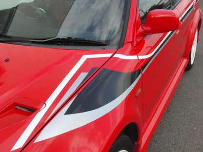 MITSUBISHI LANCER EVO 6 Tommi Makinen Genuine Side Decal Left MZ5492301 OEM