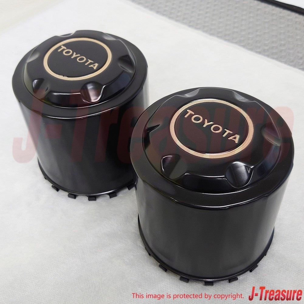 TOYOTA LAND CRUISER FJ70 90-96 Genuine Wheel Hub Ornament 42603-60013 x2 Set OEM