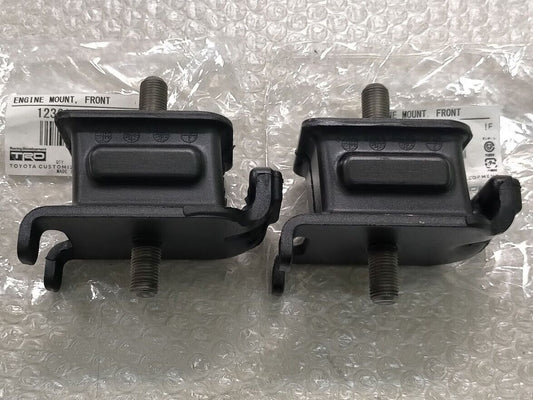 TRD TOYOTA LEVIN TRUENO AE86 4A-GE Genuine Reinforced Engine Mount Set OEM Parts