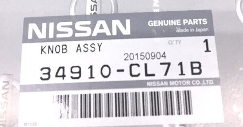 NISSAN INFINITI G35 V35 2004-2007 Genuine AT Control Lever Knob Assy 34910-CL71B