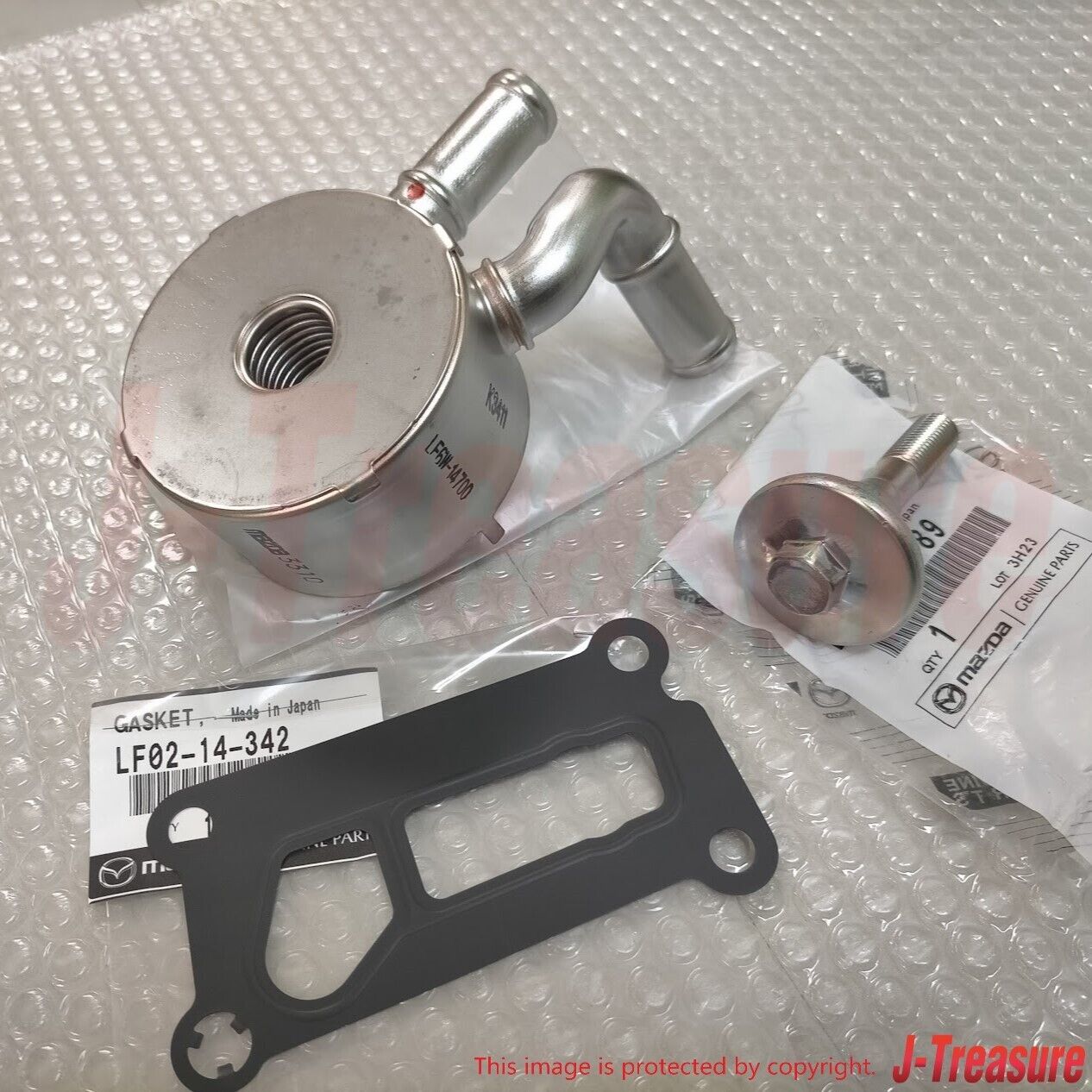 MAZDA CX-7 ER MAZDA3  BL MAZDA5 CR Genuine Updated Oil Cooler Kit LF6W-14-700A