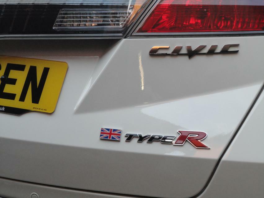 HONDA CIVIC TYPE-R EP3 Genuine Rear Union Jack Flag Emblem 75733-S5T-J02 OEM