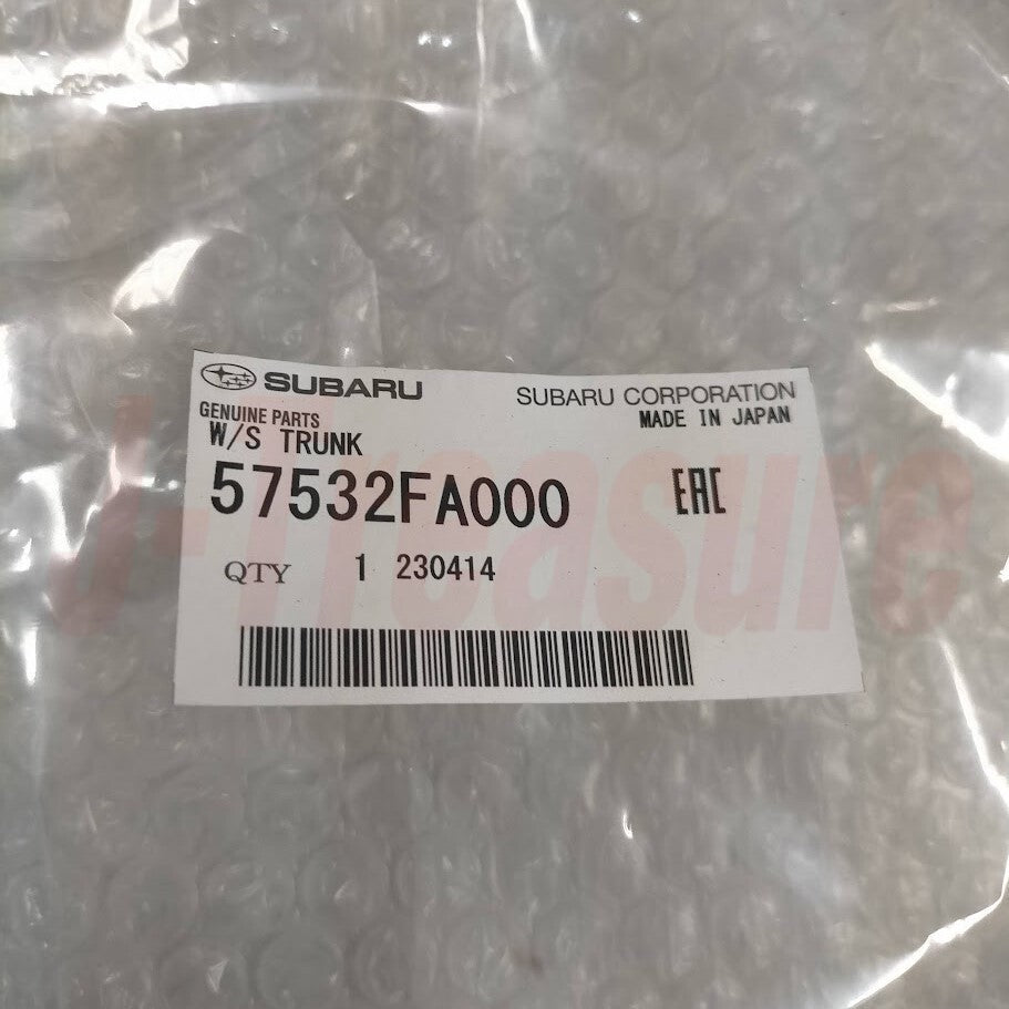 SUBARU IMPREZA WRX STI GC8 93-01 Genuine Trunk Lid Weather Strip 57532FA000 OEM