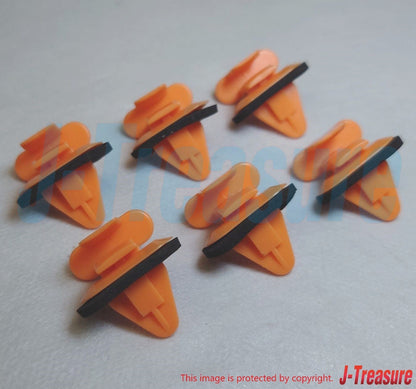 HONDA CR-X EF7 EF8 88-91 Genuine Quarter Garnish Clip 91509-SH2-003 x6 set OEM