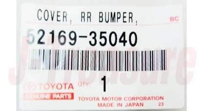 TOYOTA FJ CRUISER GSJ15 '11-14 Genuine Rear Bumper Lower Cover 52169-35040 OEM